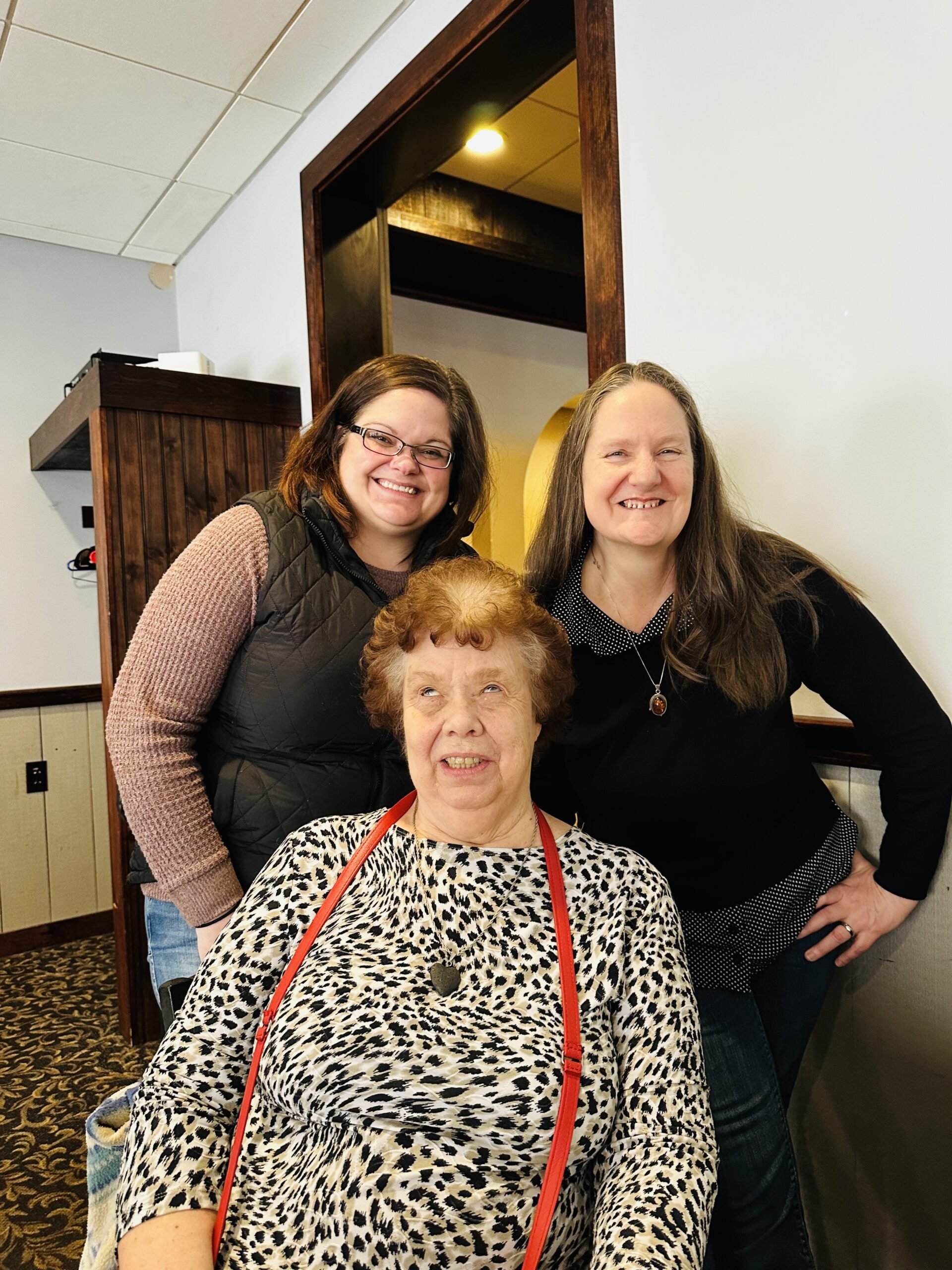 Carol and our guest speakers, Chrissy and her associate